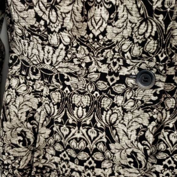 Tyler Boe tunic length Bali inspired print coat size 10 - Picture 5 of 12